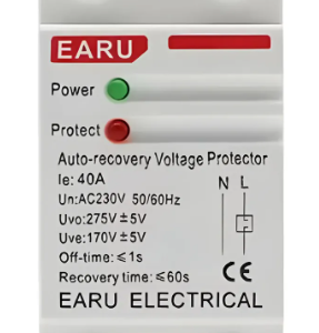 Relé Subtensão Sobretensão 40a 220v Monofásico Regulável