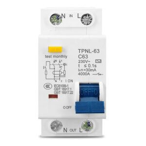 Disjuntor Dr Bipolar Fuga Diferencial Residual 2p 63a 30ma