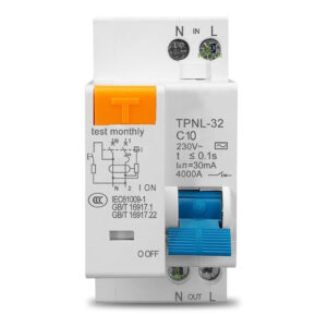 Disjuntor Dr Bipolar Boosmce 10a 30ma Fuga Residual