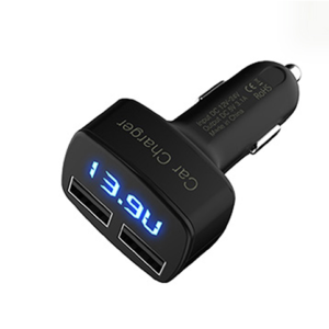 Carregador Multifunções USB Veicular 3.1A Tensão Temperatura Corrente