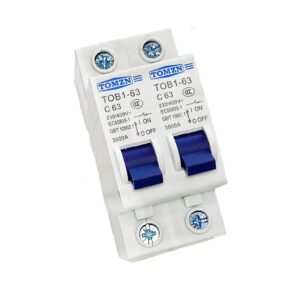 Chave Transf. Manual 127v 220v 63a Monofásica Gerador 2polos