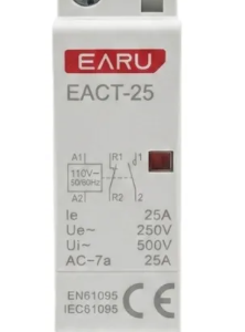 Contator De Potência Rele Auxiliar 110v 127v 25a 1na 1nf