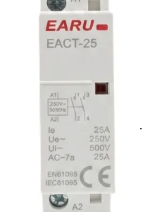 Contator De Potência Rele Auxiliar 220v 2 Polos 25a 2na