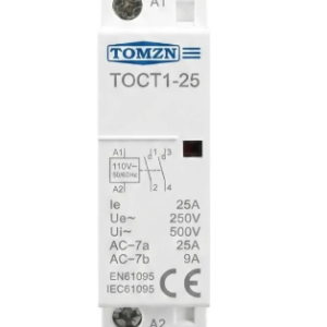 Contator De Potência Rele Auxiliar 110v 2 Polos 25a 2na