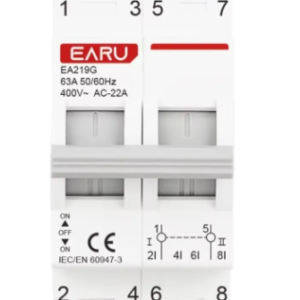 Chave Transferência Manual 127v 220v 63a Monofásica Gerador