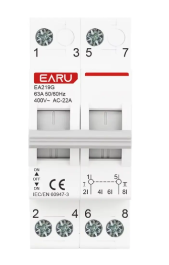 Chave Transferência Manual 127v 220v 63a Monofásica Gerador