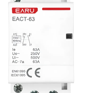 Contator De Potência Rele Auxiliar 220v 63a 2 Polos 1na 1nf