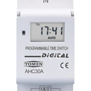 Timer Temporizador Digital Trilho Din 24v Acdc 30a
