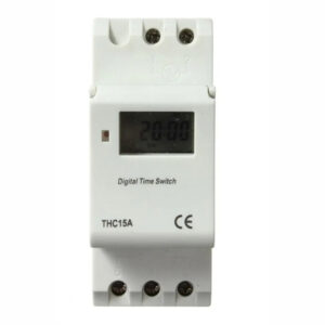 Timer Temporizador Digital Trilho Din 12v Acdc 30a