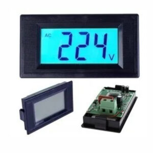 Voltimetro Ac 80v Até 500v 110v 220v 380v Digital Lcd Painel