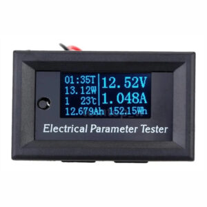 Medidor Voltimetro Amperimetro Lcd Digital 100v 10a 7 Em 1
