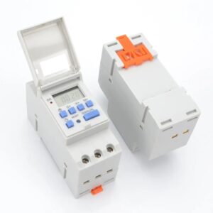 Timer Temporizador Digital Trilho Din 24v Acdc 30a