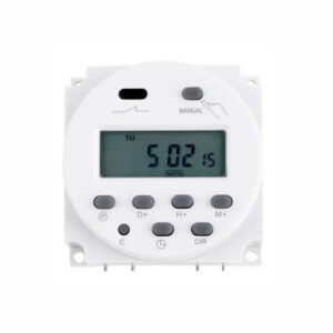 Timer Temporizador Digital Lcd 110v 127v 16a 17 Programas