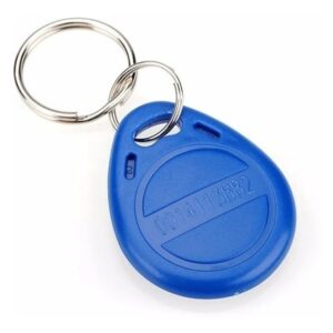 50 Unidades Tag Chaveiro Com Código Rfid 125khz Azul