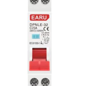 Disjuntor Dr Ddr 18mm Compacto 2 Polos 25a 6ka 30ma