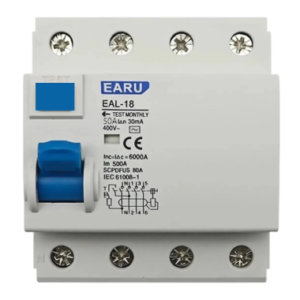 Disjuntor Dr Trifásico Diferencial Residual 3p+n 50a 30ma