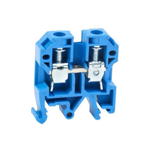 Kit 5 Bloco Terminal Din Conector Sak Elétrico De Fio 10mm