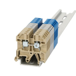 Kit 10 Bloco Terminal Din Conector Sak Elétrico De Fio 2.5mm