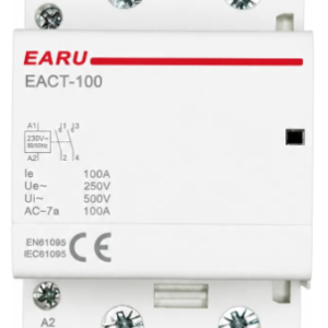 Contator De Potência Rele Auxiliar 220v 2 Polos 100a 2na
