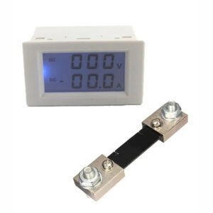 Voltímetro Amperimetro Digital Dc Cc 0-200v / 100a Com Shunt