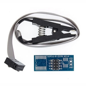 Adaptador Pinca Jacare Clip Sop8 Gravador Programador Bios