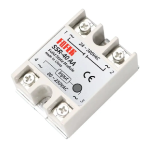 Relê De Estado Sólido Ssr Controle Ac 110v 220v 40a